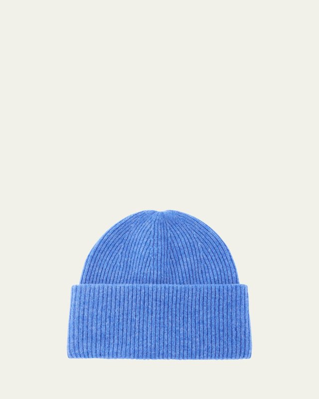 Stockholm Ribbed Cashmere Beanie